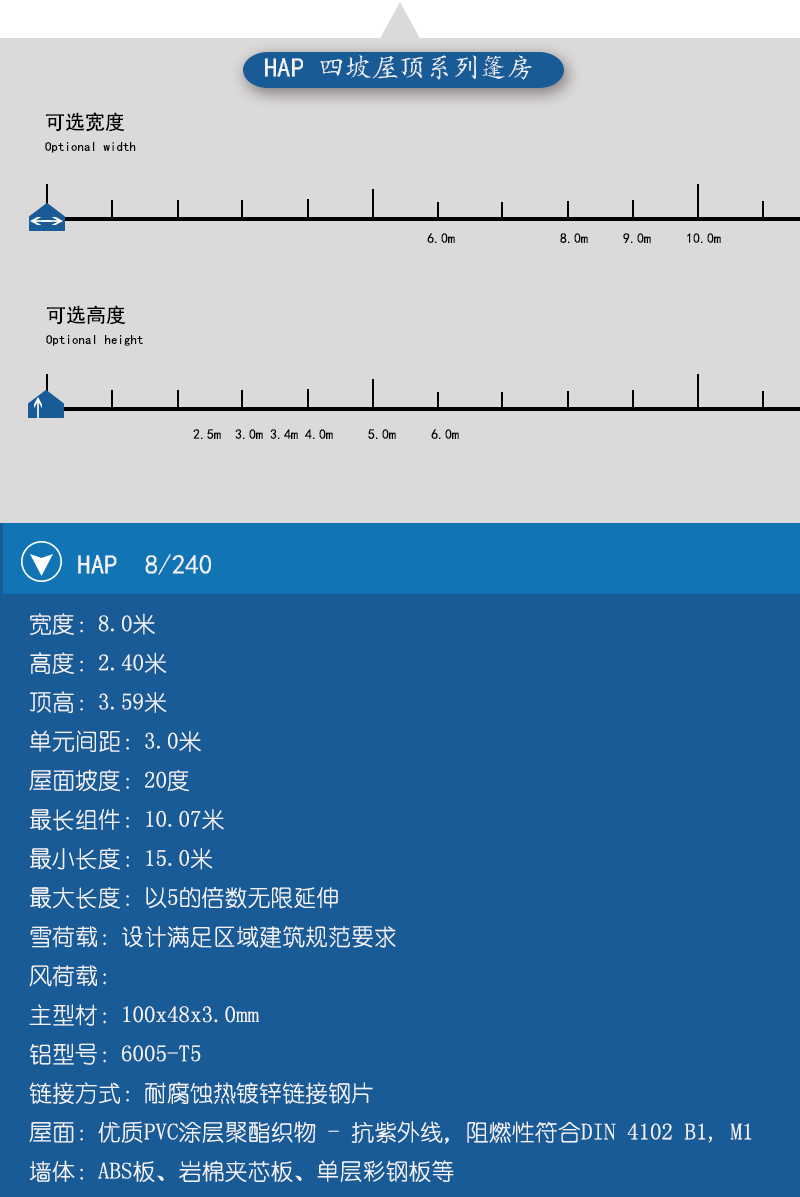 定制篷房，組合篷房，四坡屋頂篷房