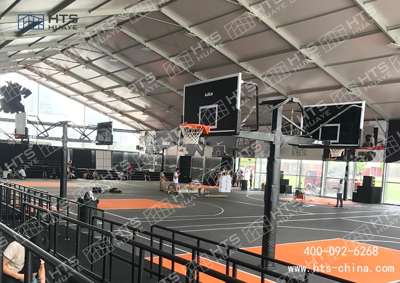 籃球運動風靡全球，篷房式籃球館購買量大幅上升
