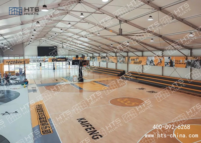 籃球運動風靡全球，篷房式籃球館購買量大幅上升