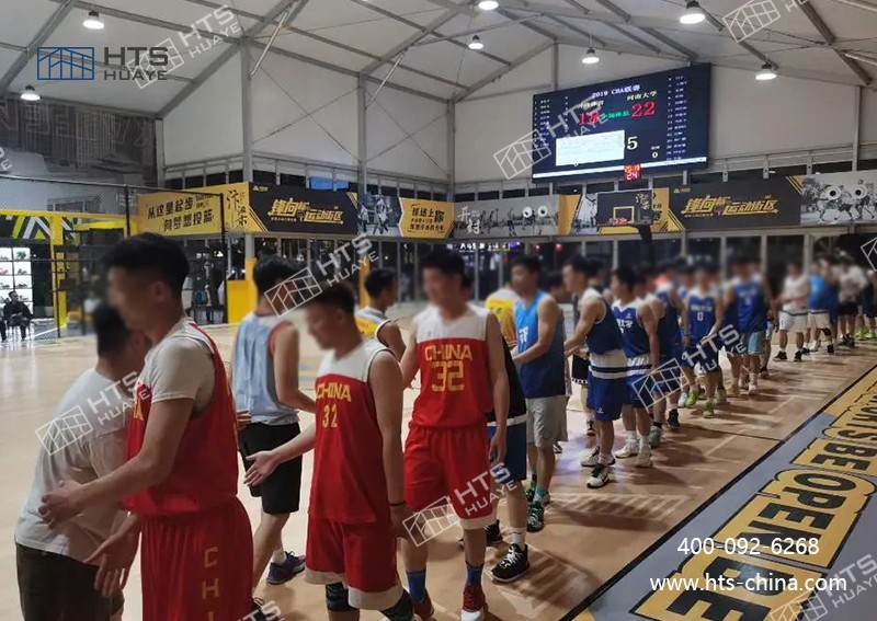 運動篷房為全民健身活動提供了靈活、便捷的場地解決方案